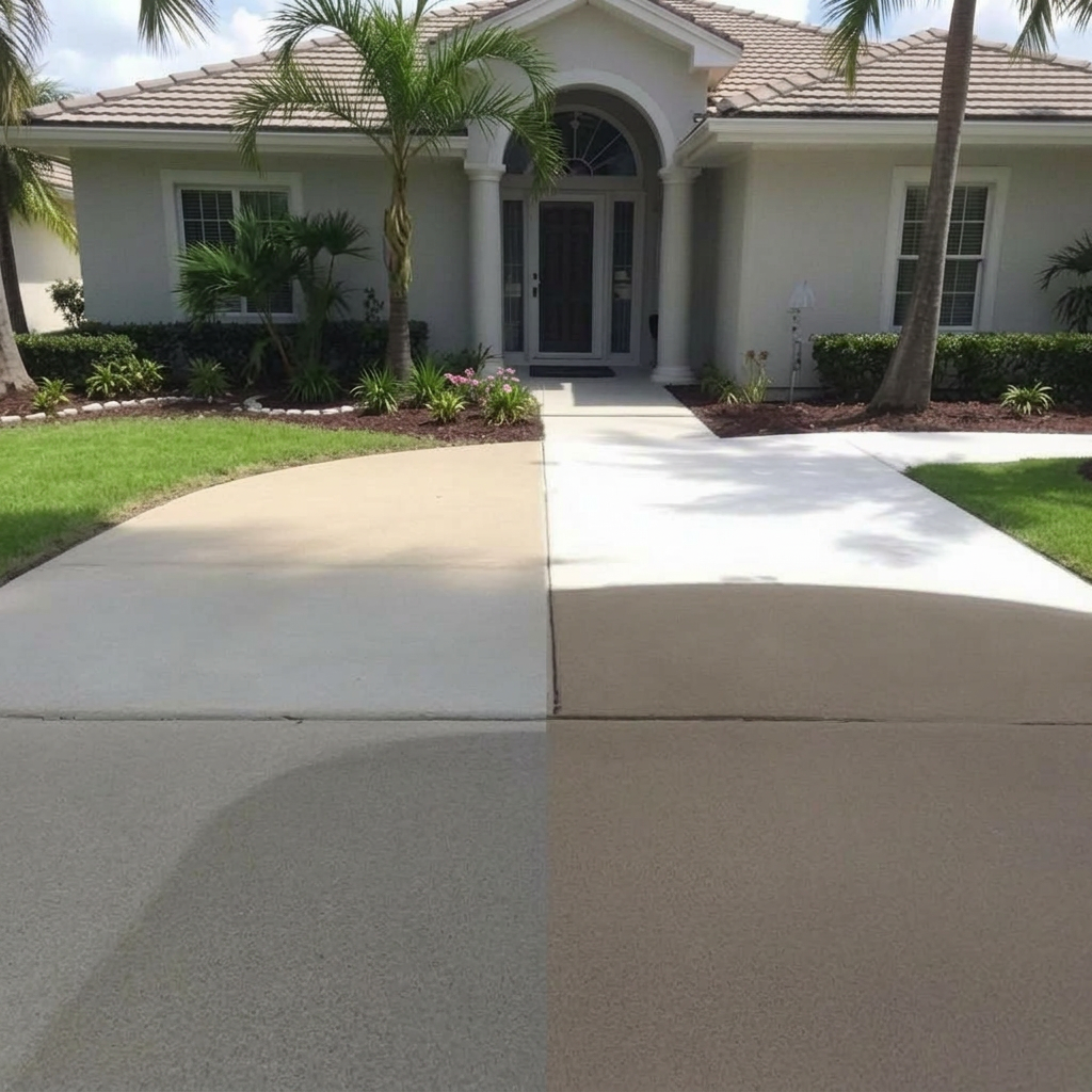 Driveway & Sidewalk
