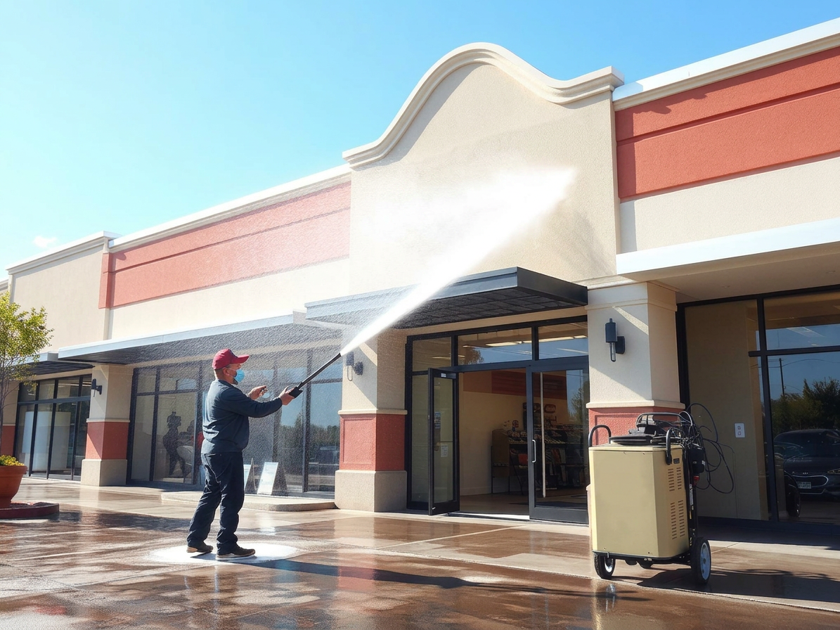 Commercial Pressure Washing