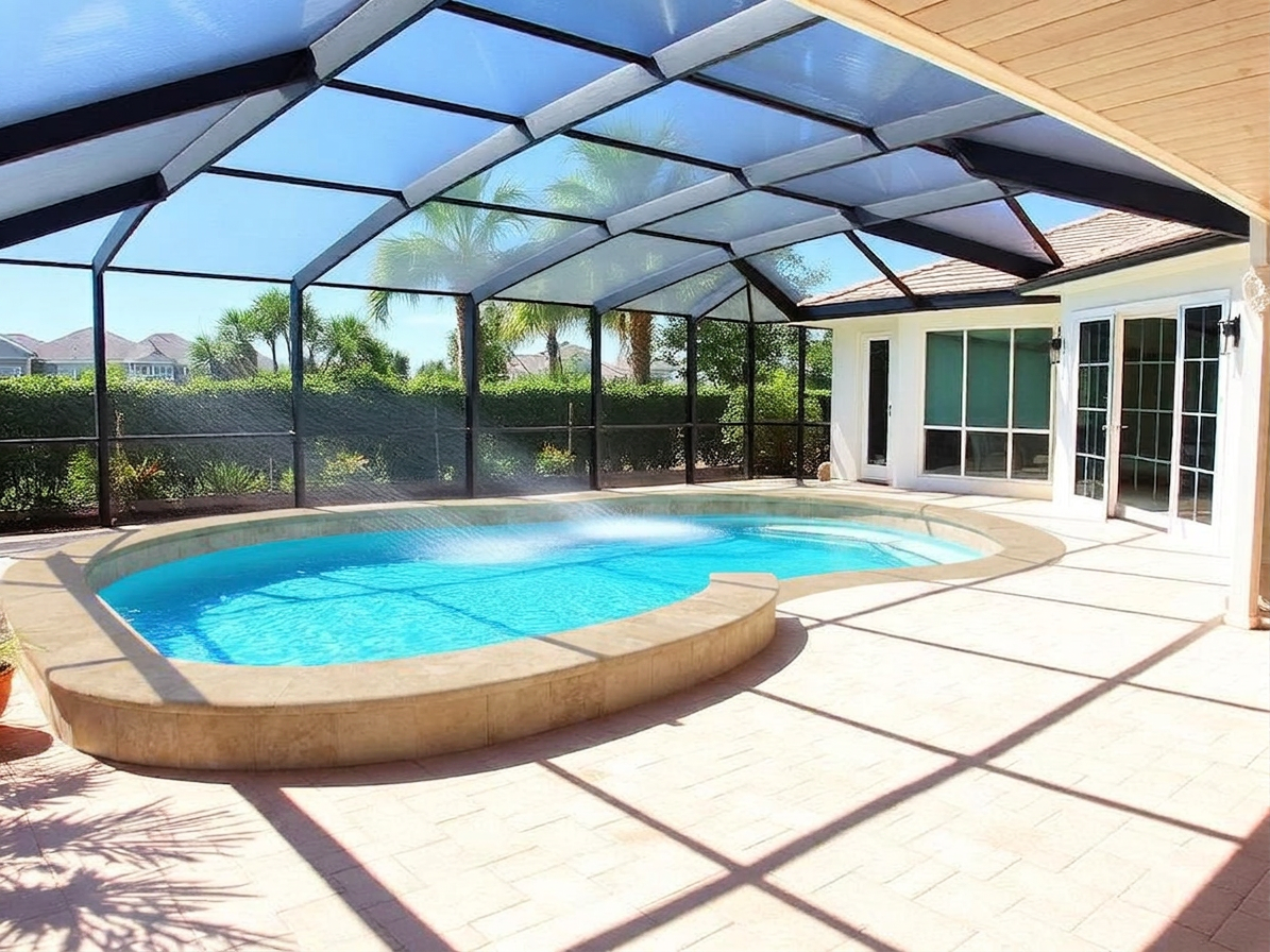 Pool Enclosure Cleaning